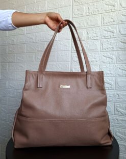 TOTE BAG LYA - CUERO CAPUCHINO