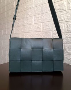 CROSSBODY LONDON - CUERO VERDE