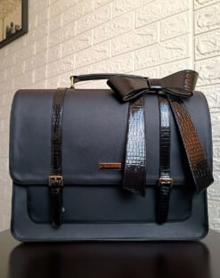 TAYLOR VEGANO NEGRO CON MINI CROCO
