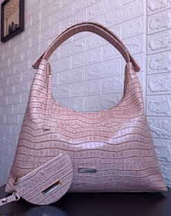 RENATA CUERO BEIGE CROCO